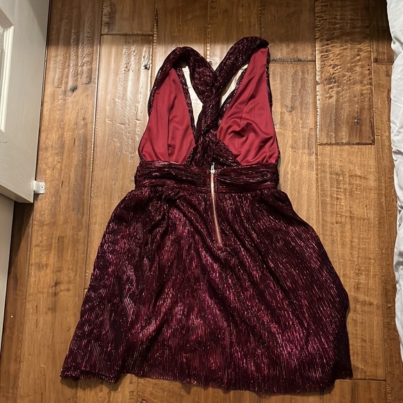 NWT Lulu’s black and pink dress - Picture 3 of 5